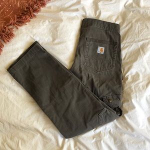 Carhartt duck work pants